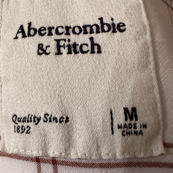 EUC Abercrombie & Fitch Super Soft “BoyFriend” Style Blouse. Size Medium - Picture 9 of 13